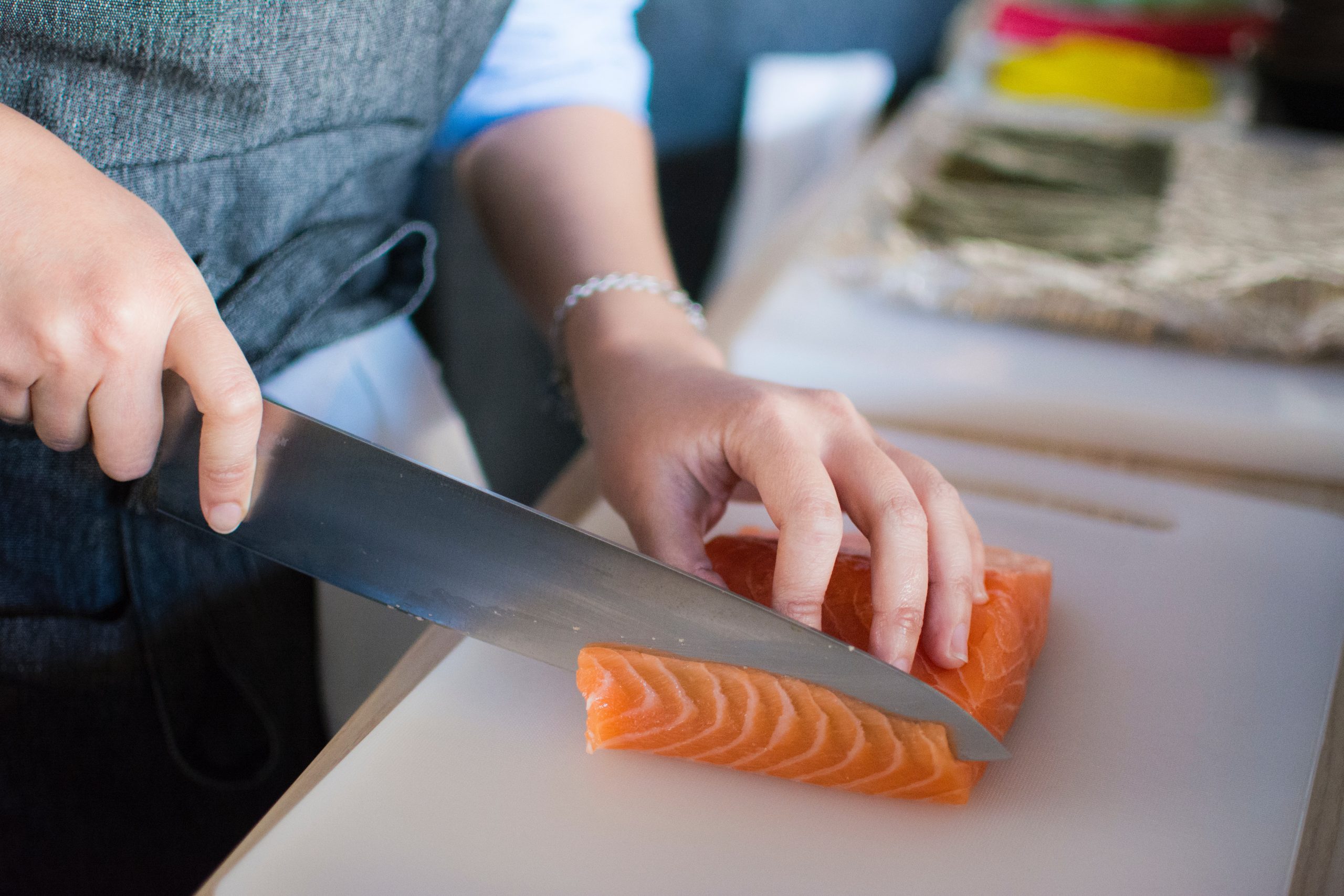 Swiss Chard-Wrapped Salmon with Chunky Orange-Chipotle Salsa